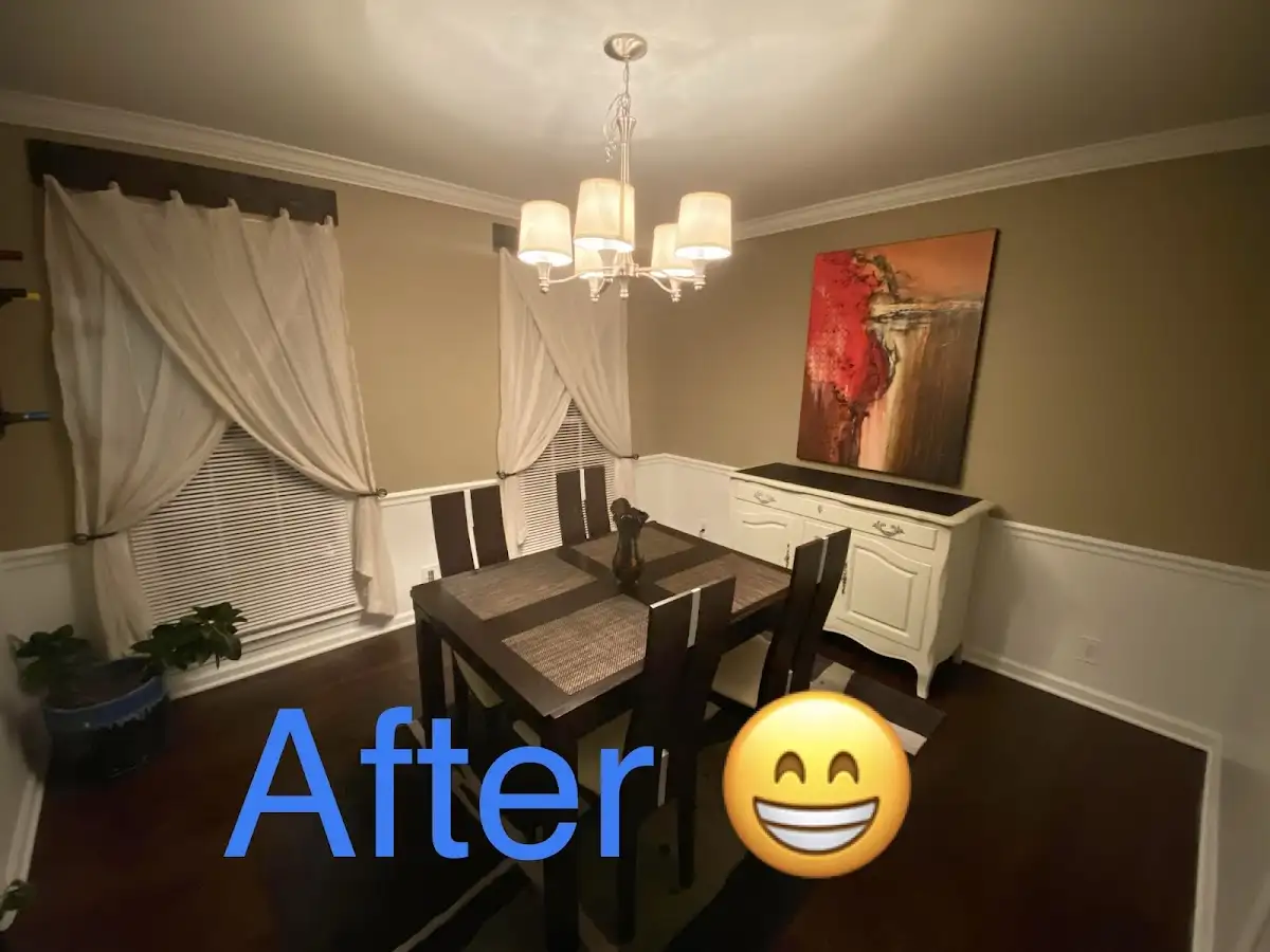 Professional dining room restoration after water damage in Osprey